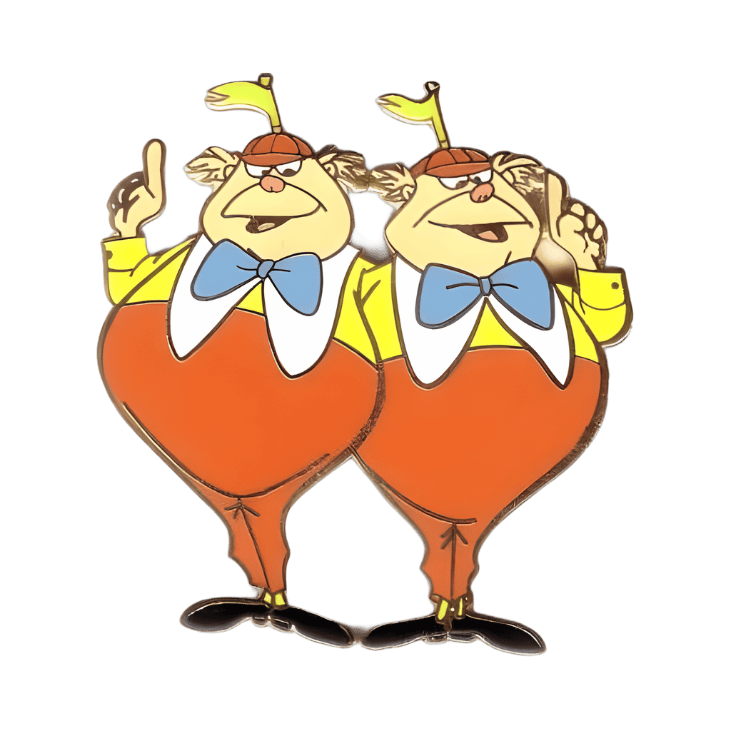 Store Champion Dweedle Dee and Dweedle Dum Disney pin
