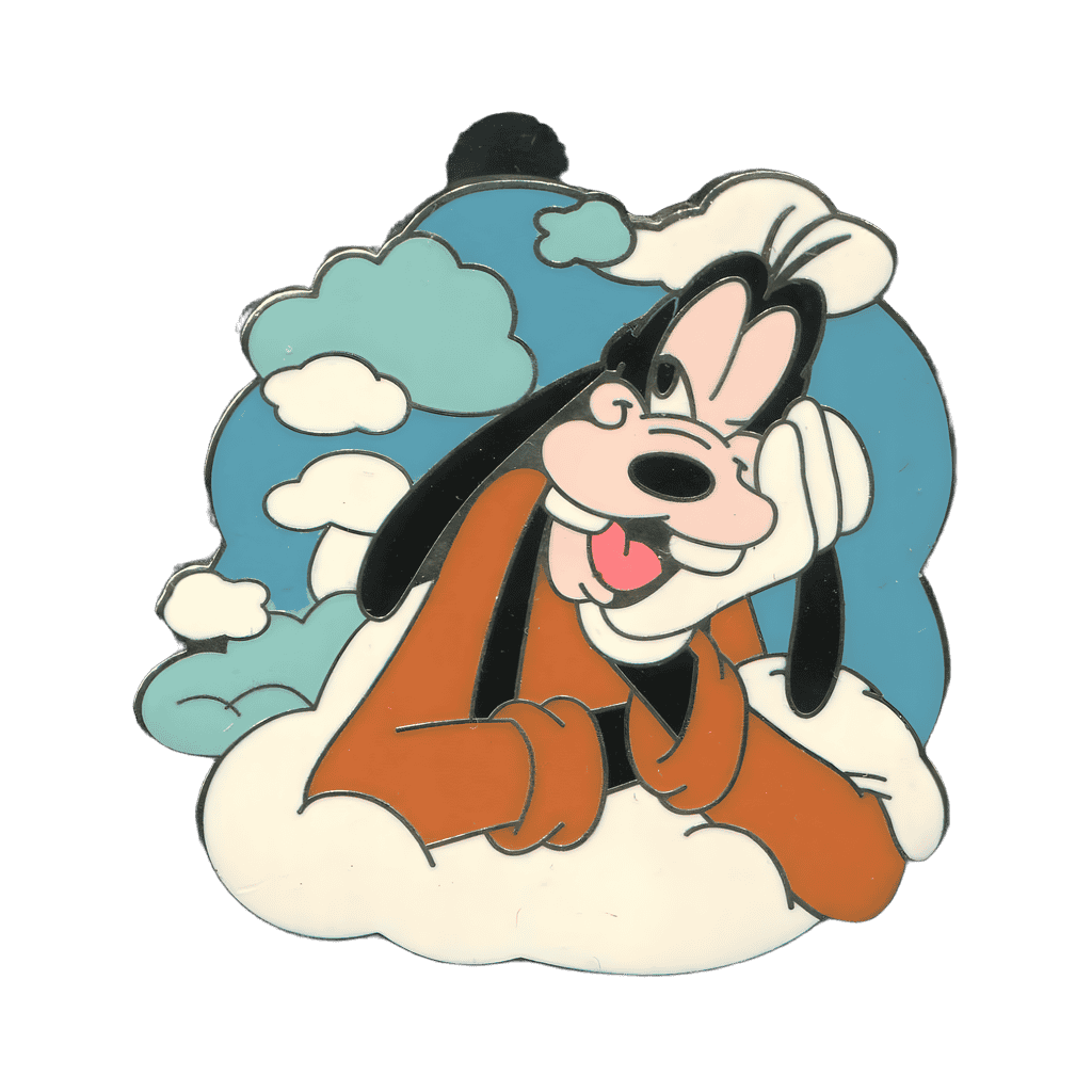Goofy in Clouds Disney pin