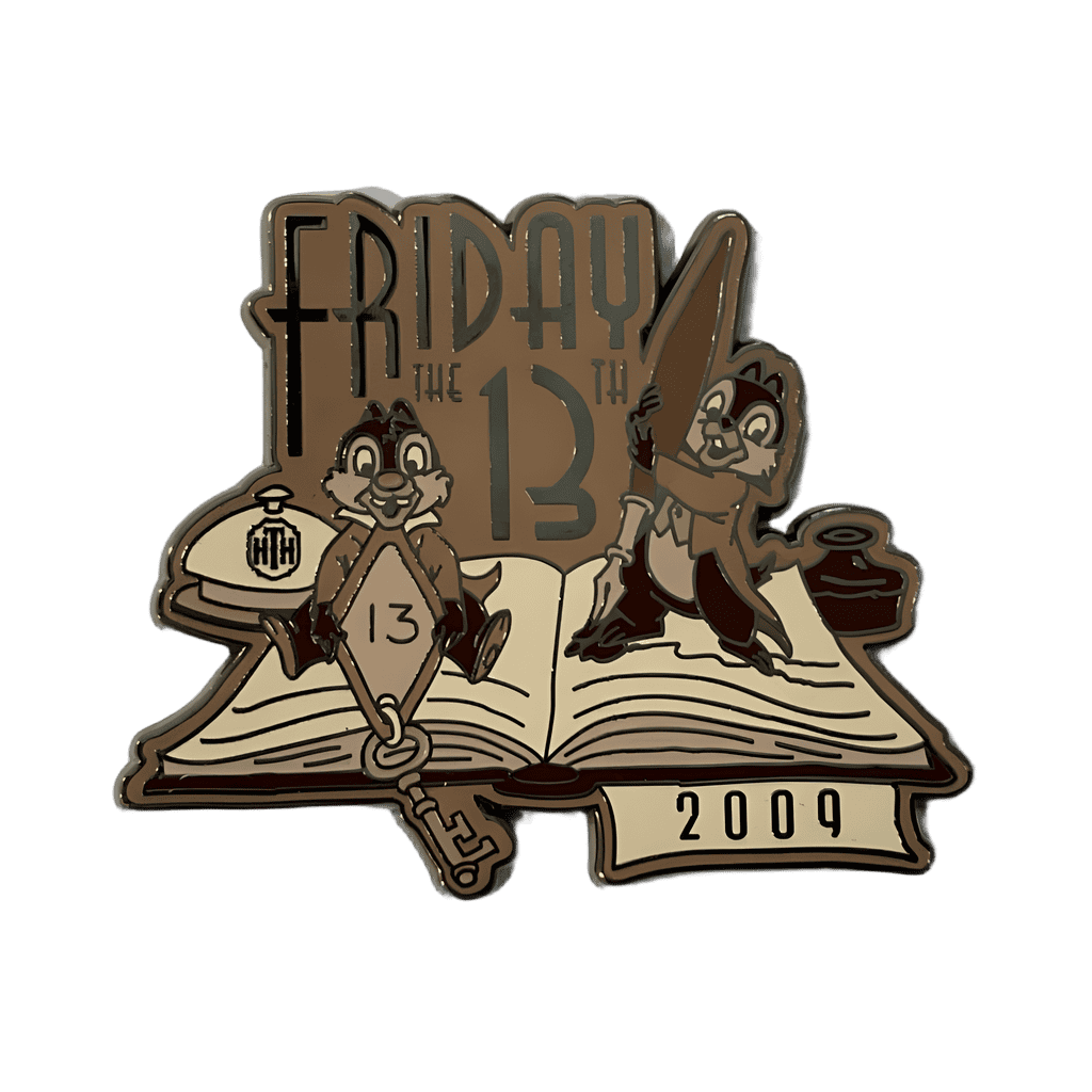 Friday the 13th - Chip & Dale Disney pin