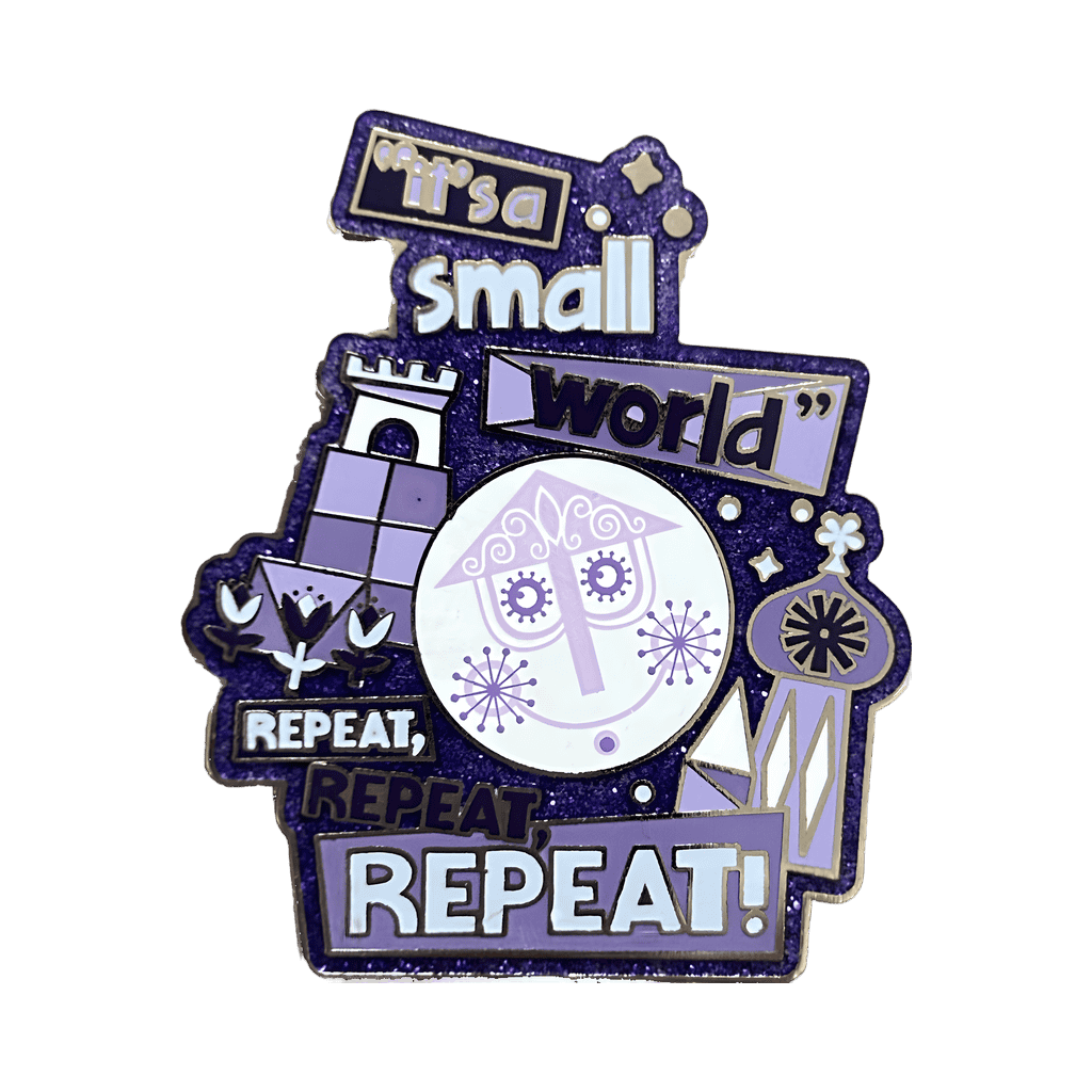 it's a small world — Repeat, Repeat, Repeat! Disney pin