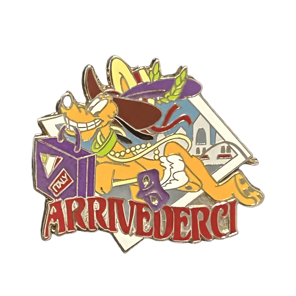 Pluto - Arrivaderci Disney pin
