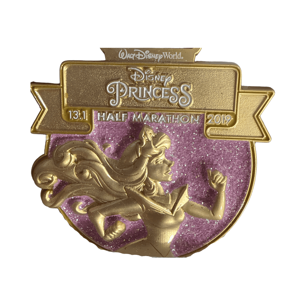 Aurora Running Disney pin