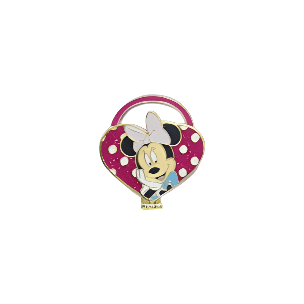 Polka Dot Minnie Mouse Heart Purse Disney pin