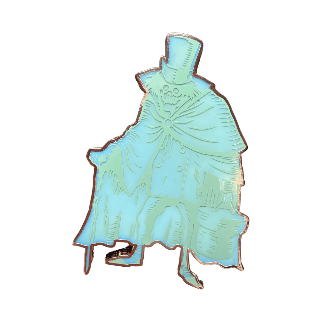 Hatbox Ghost Glow in the Dark D23 Disney pin