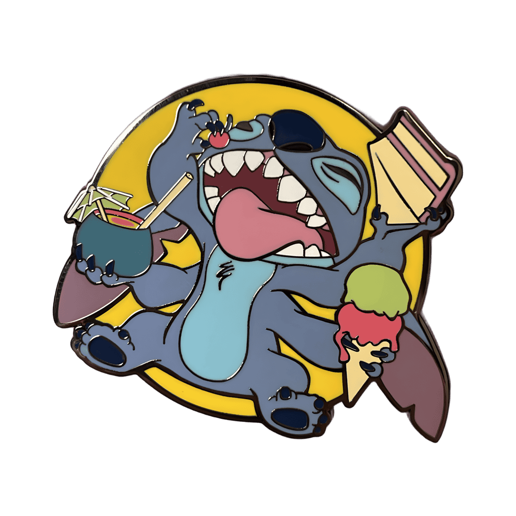Stitch Holding 4 Sweet Treats (Y109) Disney pin