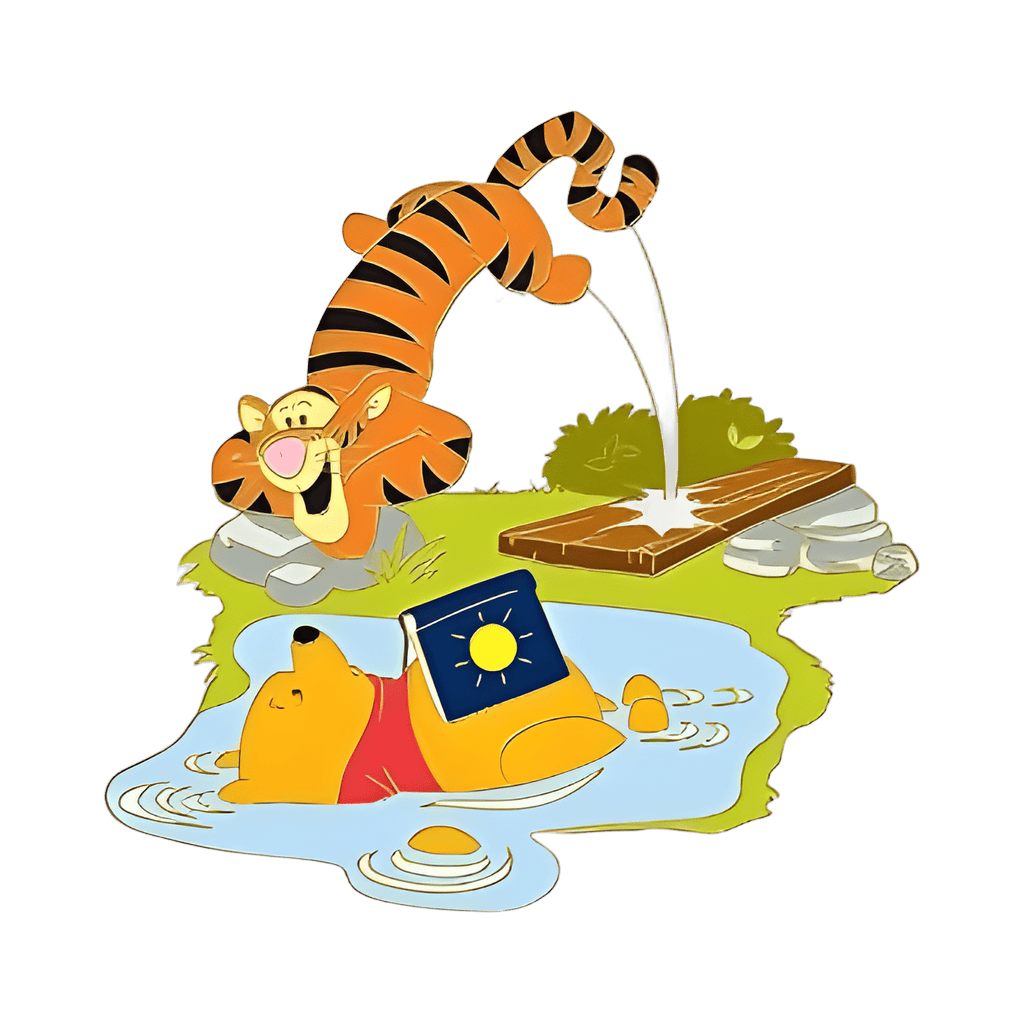 Tigger and Pooh Disney pin