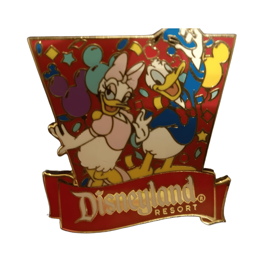 Donald and Daisy Disney pin