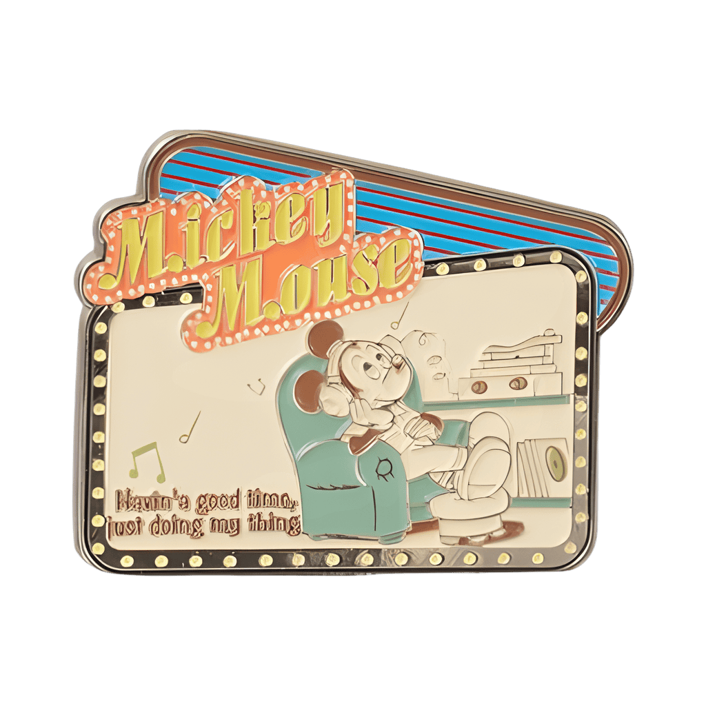 Havin' a good time, just doing my thing - Mickey Mouse Disney pin