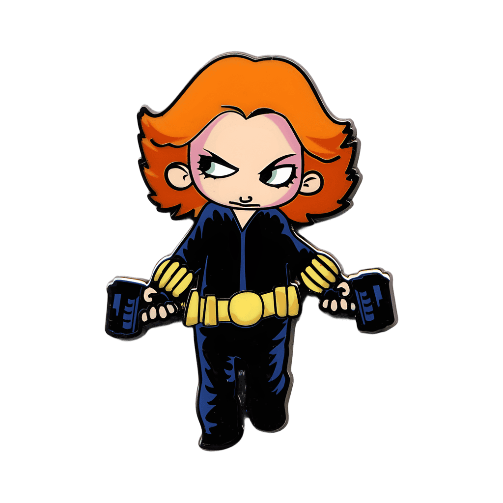 Black Widow Disney pin