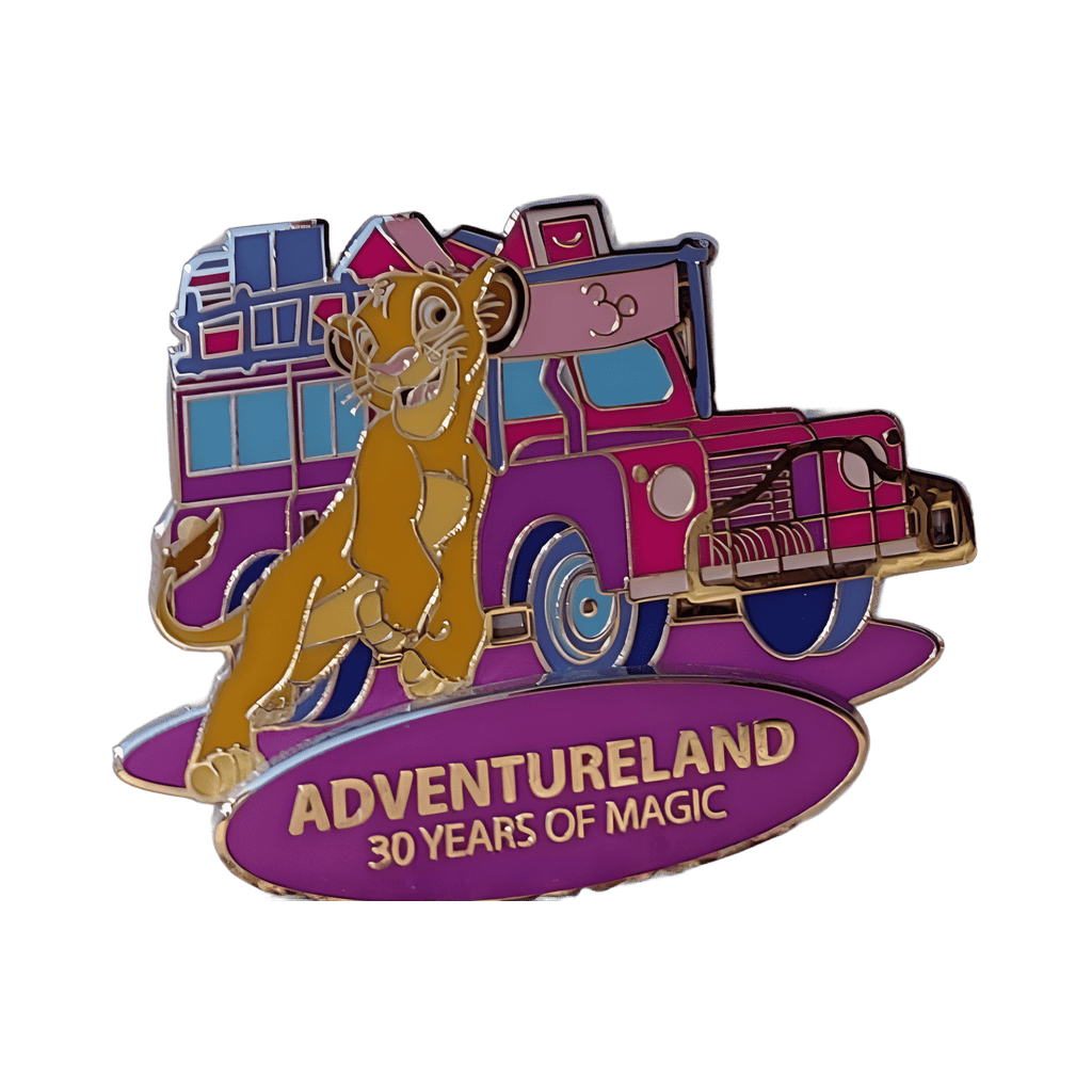 Adventureland Simba Disney pin