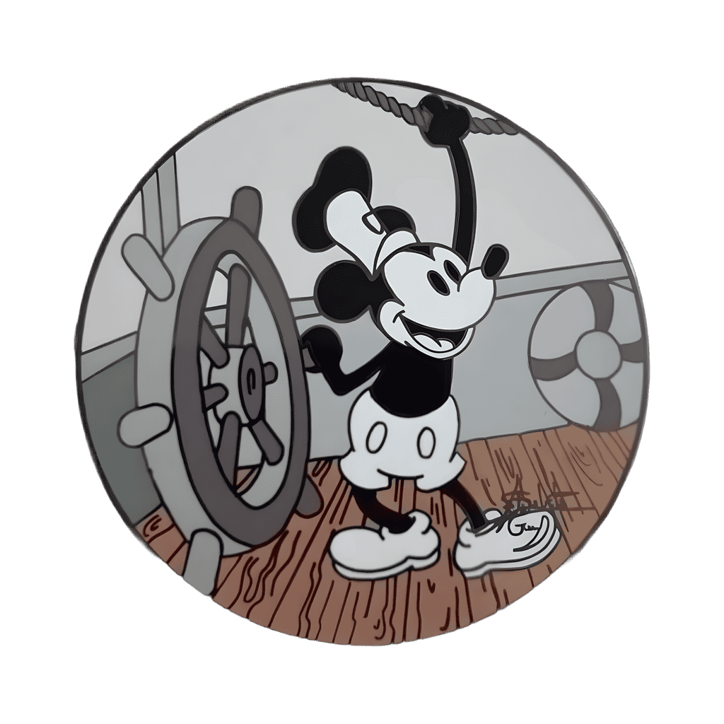 Steamboat Willie Disney pin