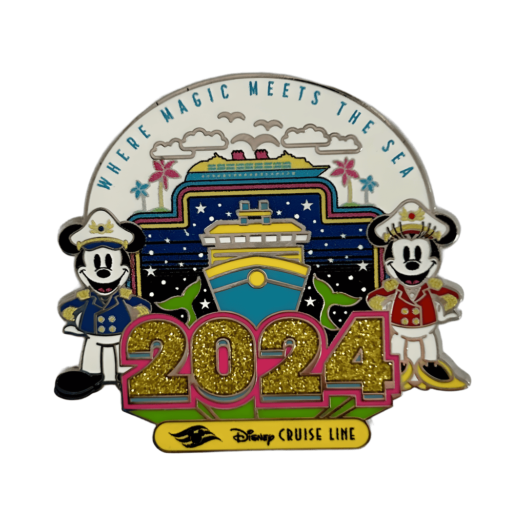 Where Magic Meets The Sea - Mickey and Minnie Disney pin