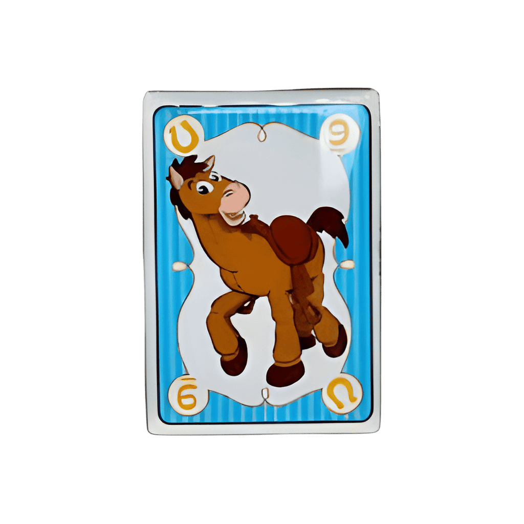 Bullseye Blue Striped Poster Disney pin