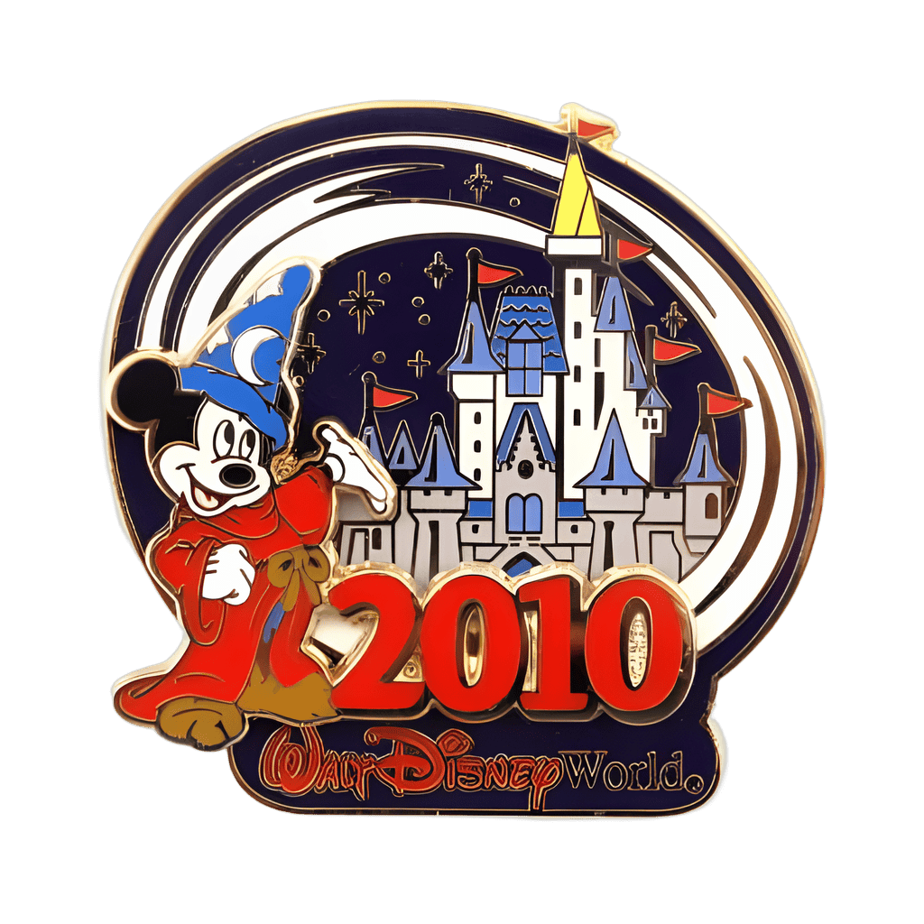 WDW - 2010 Cinderella Castle - Sorcerer Mickey Disney pin