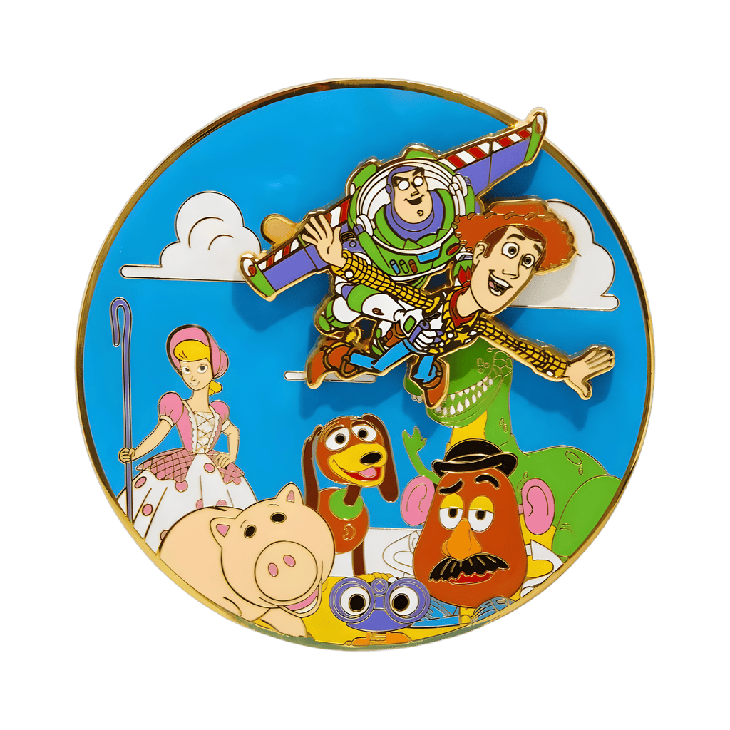 Disney Pixar Toy Story Characters Moving Disney pin