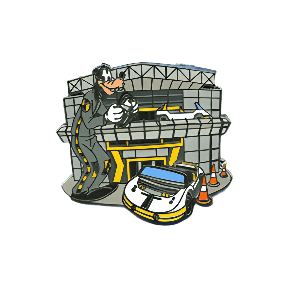Goofy at Test Track Disney pin