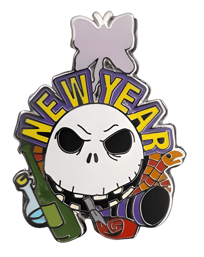 New Year's Jack Disney pin