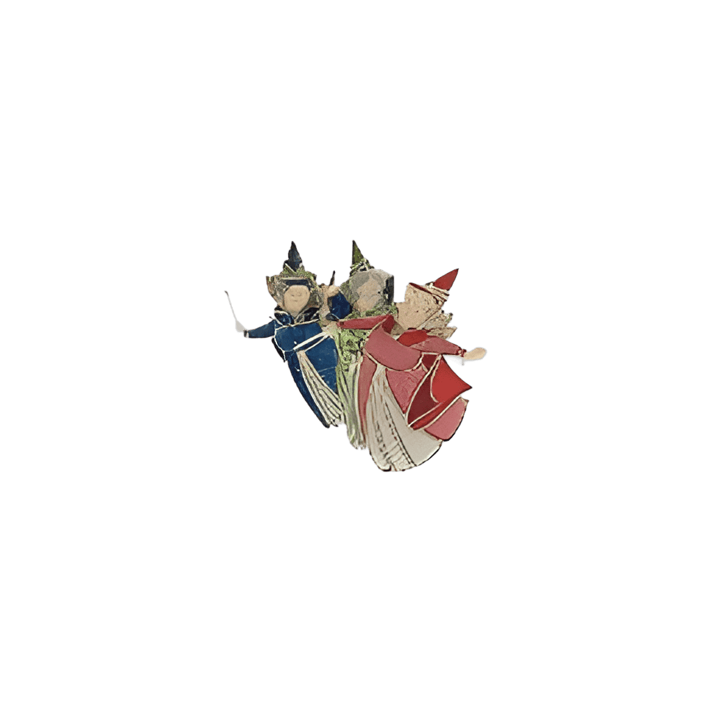Flora, Fauna and Merryweather Disney pin