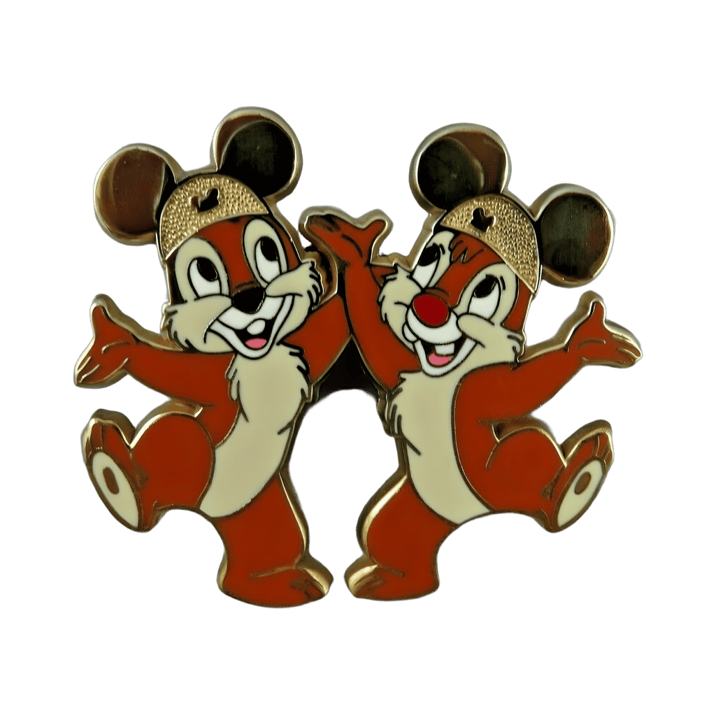 Chip and Dale Disney pin