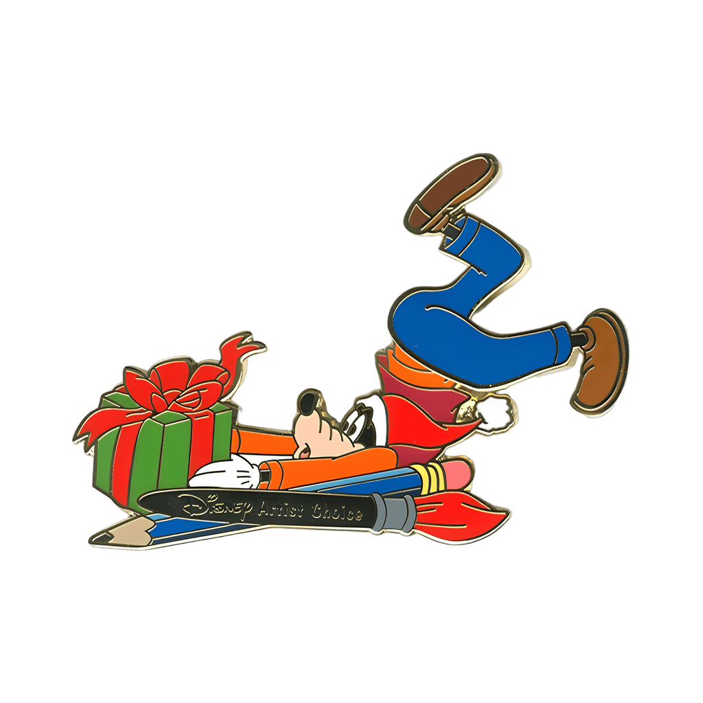 Artist Choice - Goofy Christmas Present Disney pin