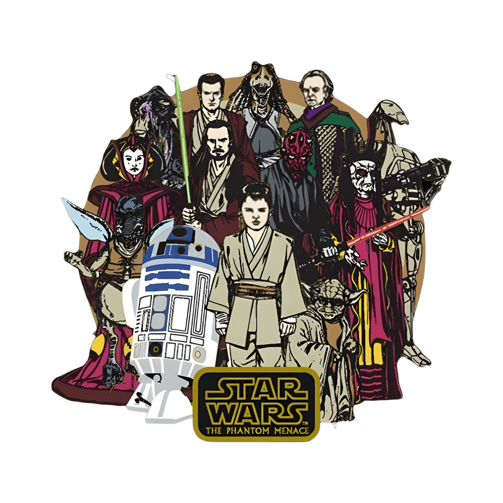 The Phantom Menace Disney pin