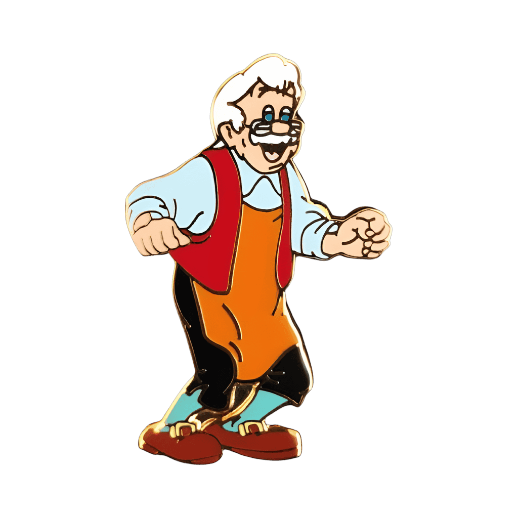 Geppetto Disney pin