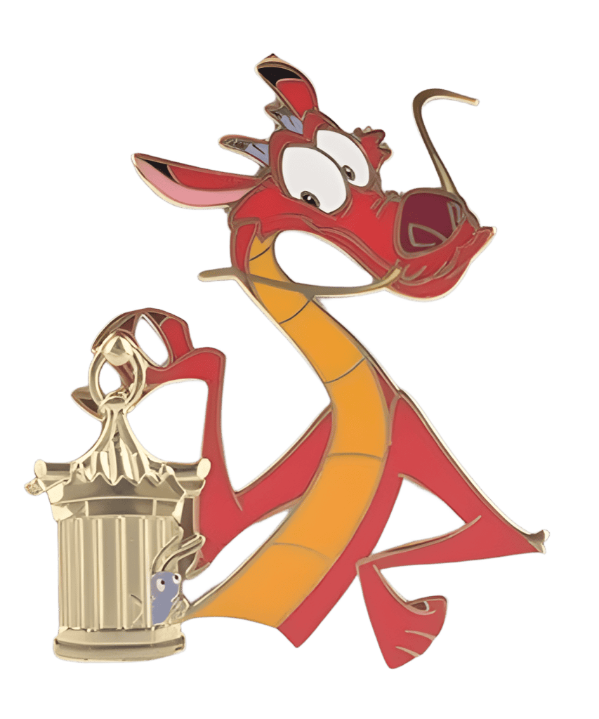 Mushu with Cri-kee -Amazon Exclusive Disney pin
