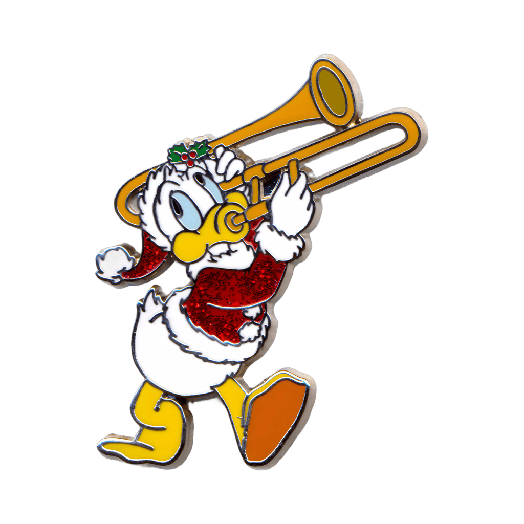 Donald Duck Playing a Trombone Disney pin