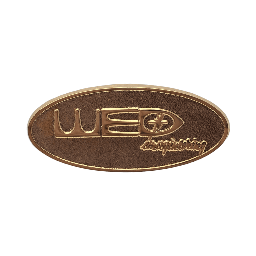WED Imagineering Logo - Gold Disney pin