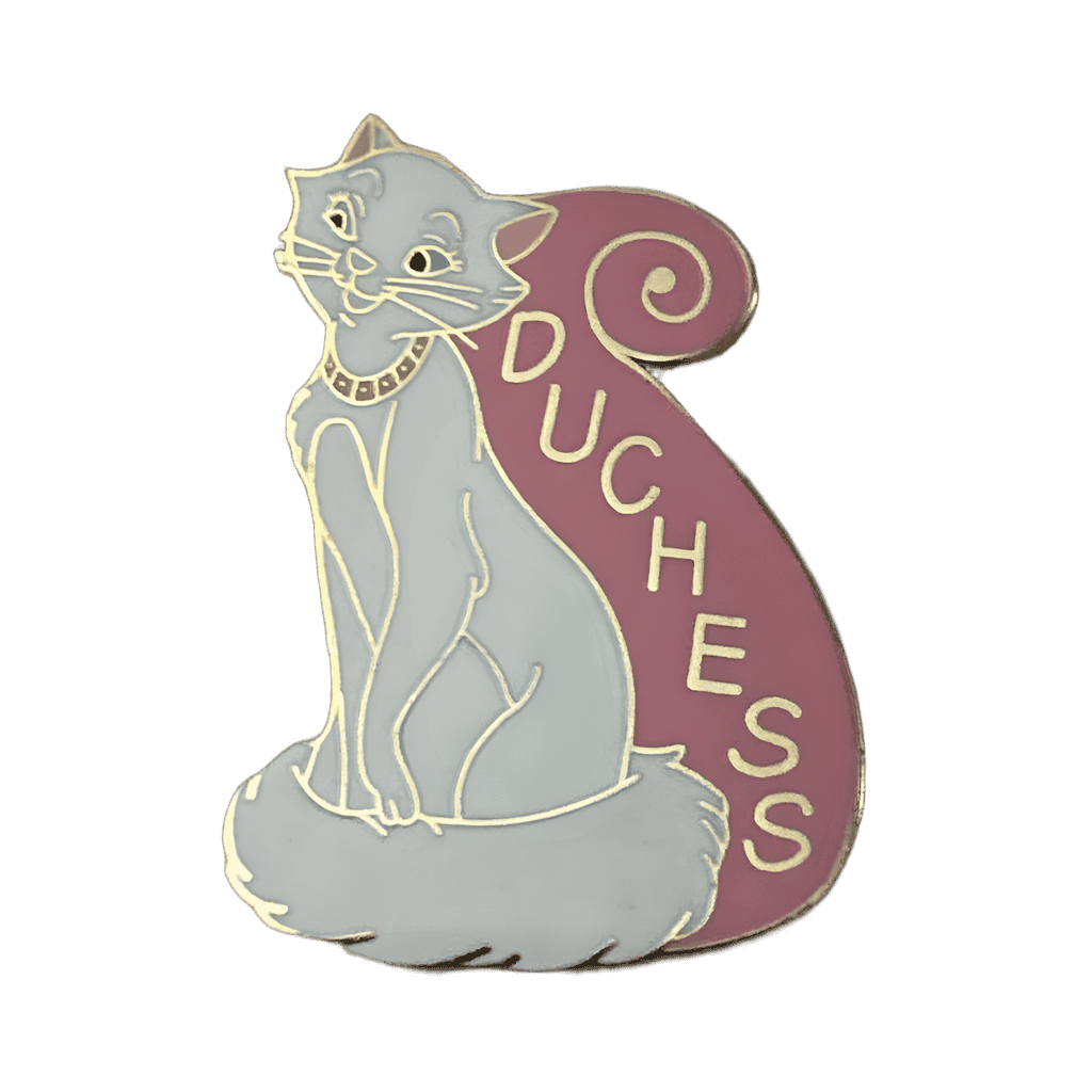 Duchess with Name Disney pin