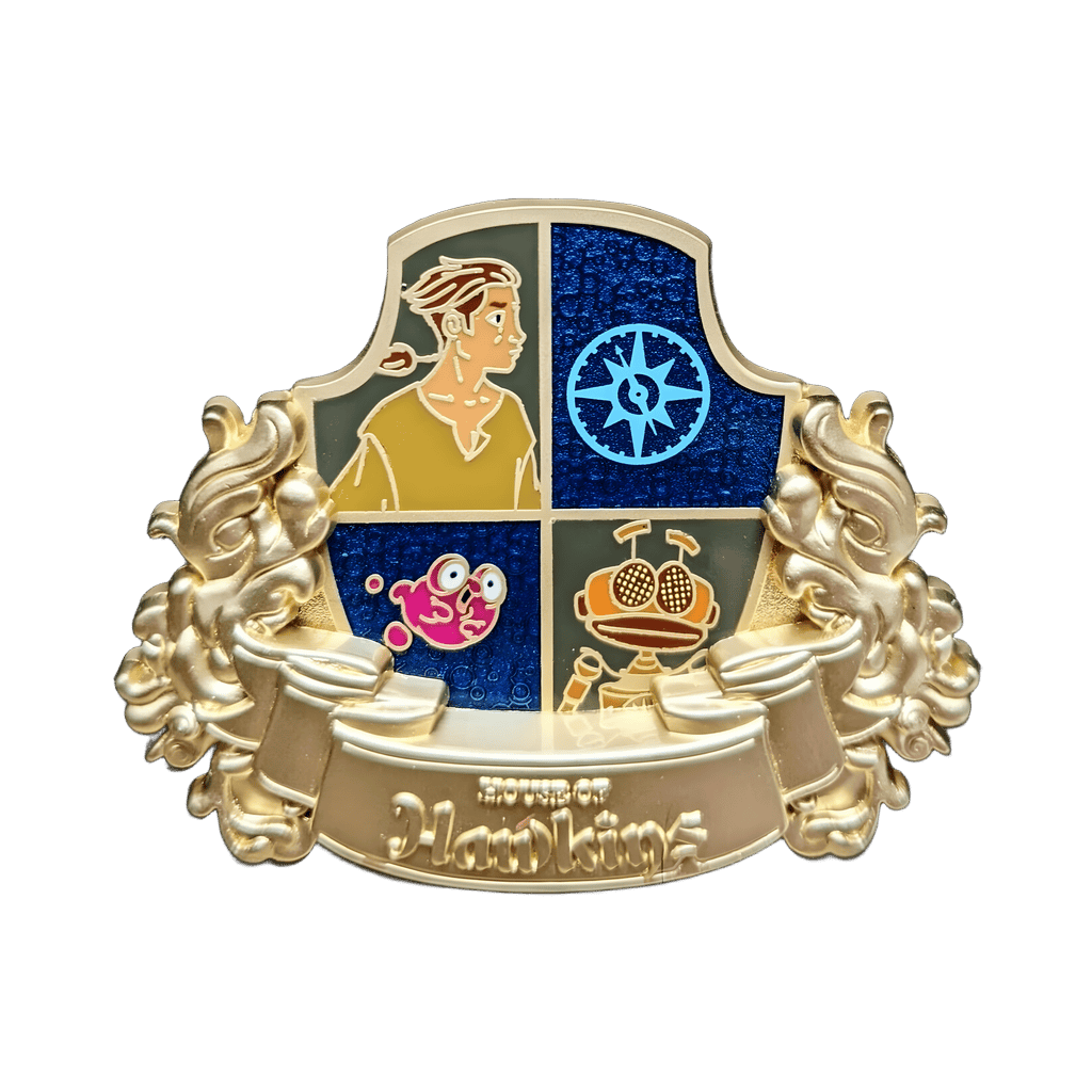 House of Hawkins Crest Disney pin