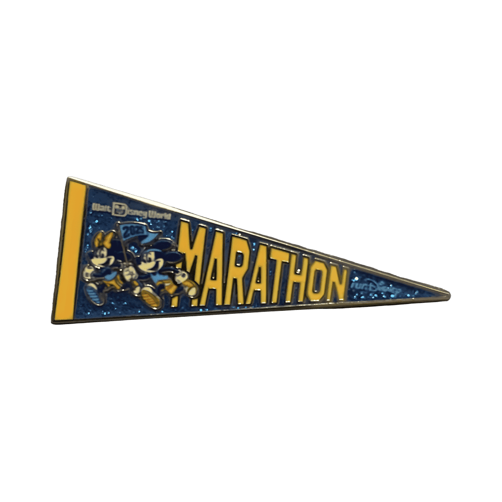 2025 Mickey and Minnie Marathon Pennant Disney pin
