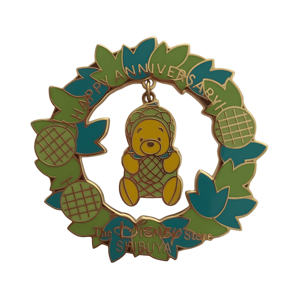Winnie the Pooh - Melon Fruit in Wreath Disney pin