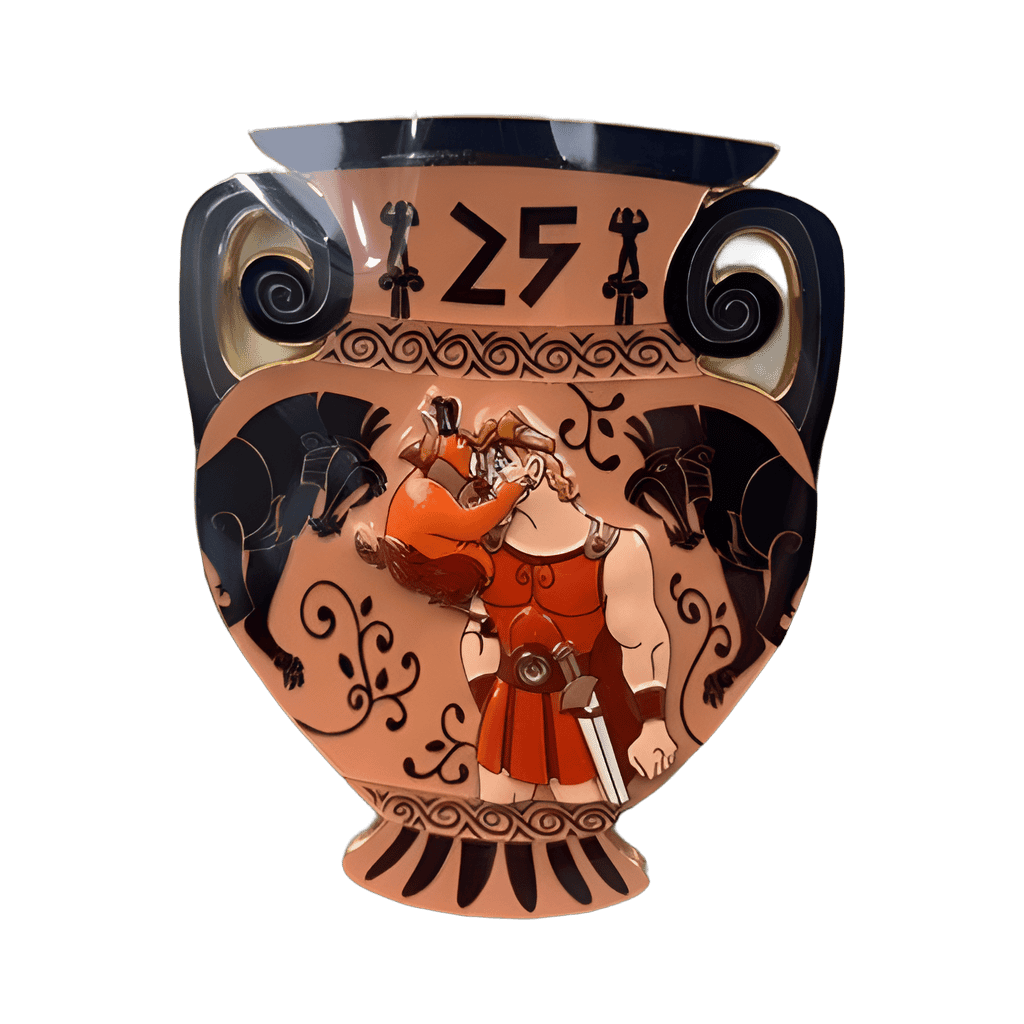 Hercules & Phil Disney pin