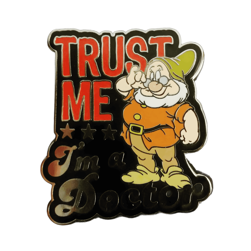 Doc Trust Me, I'm a Doctor Disney pin