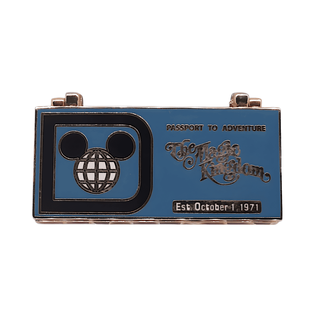 Hinged Magic Kingdom Passport to Adventure Disney pin