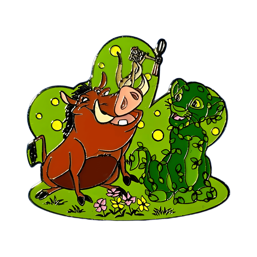 Timon, Pumbaa and Simba Disney pin
