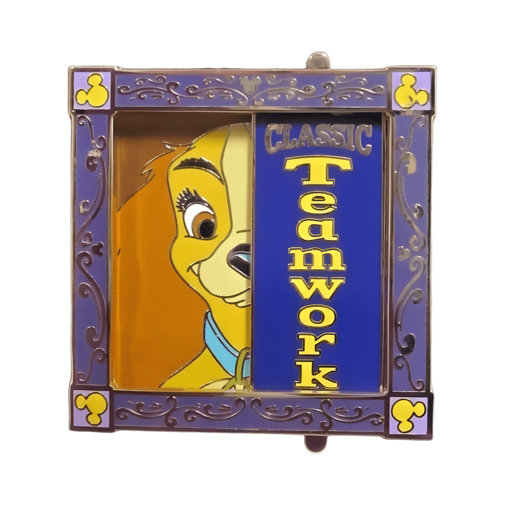 Lady and Tramp Disney pin