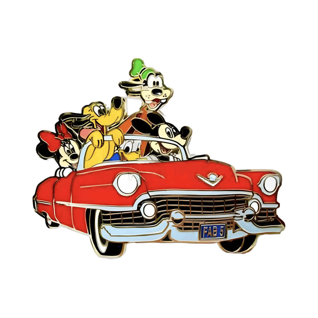 Fab 5 Disney pin