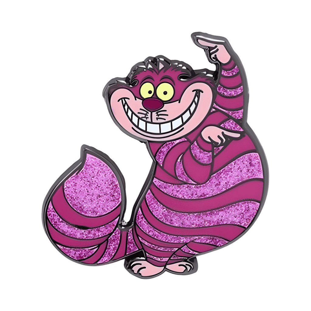 Cheshire Cat Glitter Chaser Disney pin