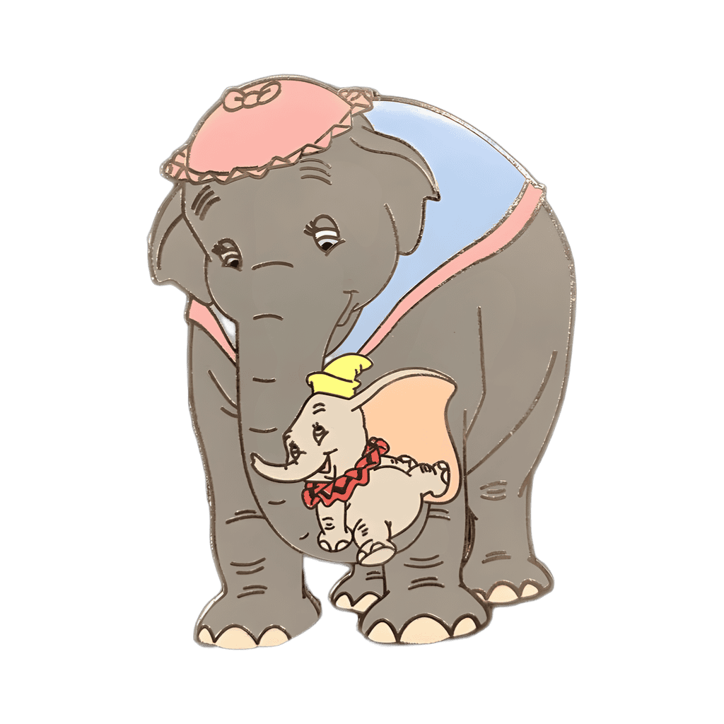 Mrs. Jumbo and Dumbo Disney pin
