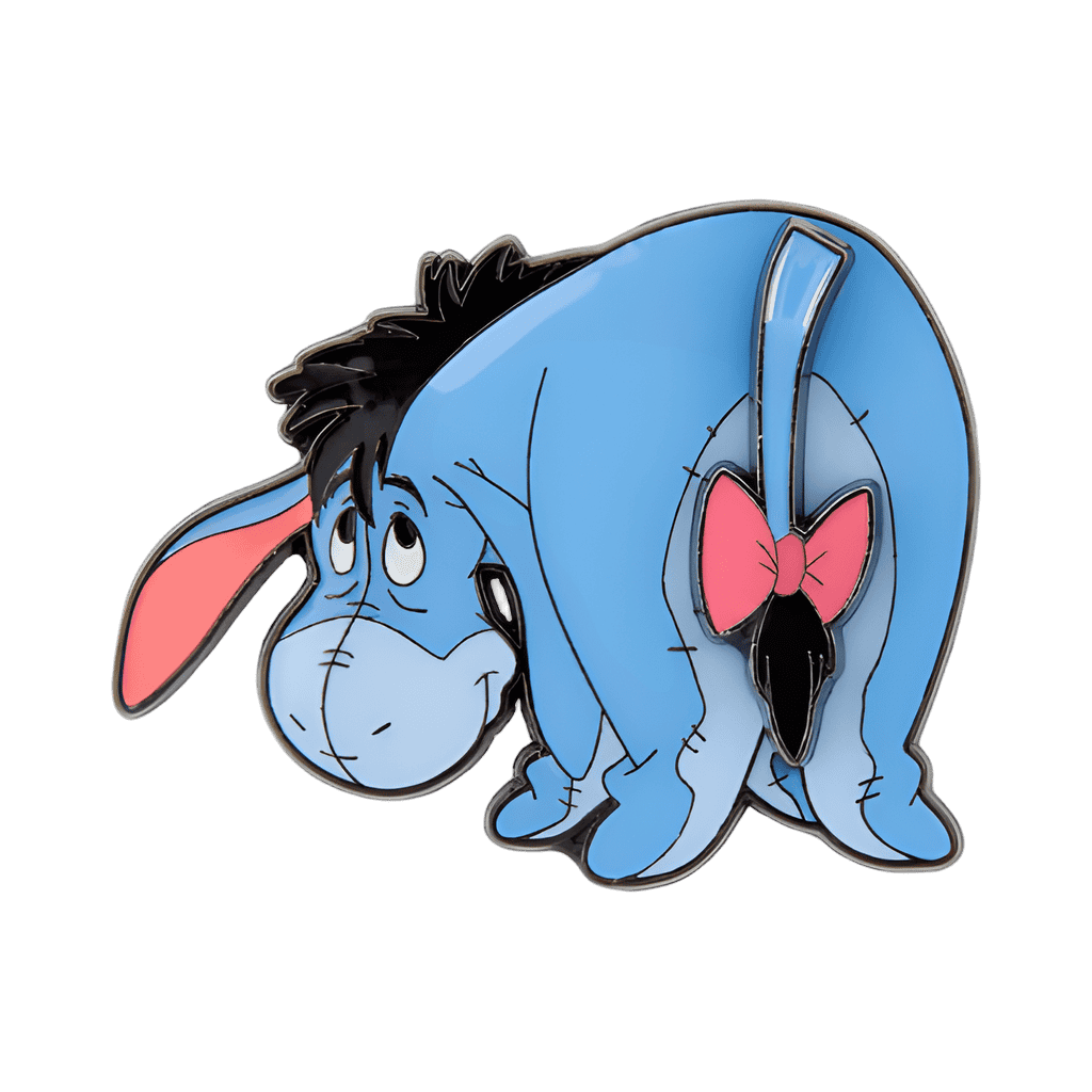 Eeyore spinning tail Disney pin