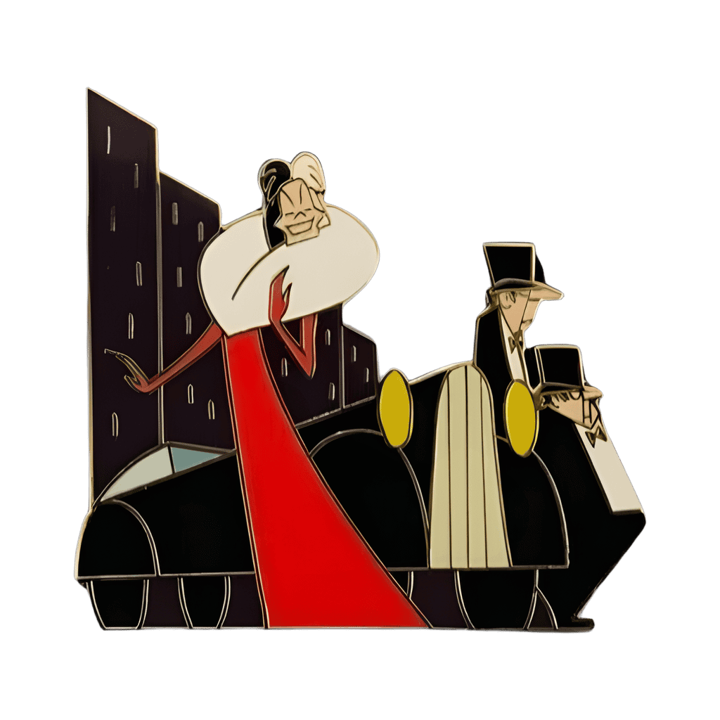 Cruella De Vil Disney pin