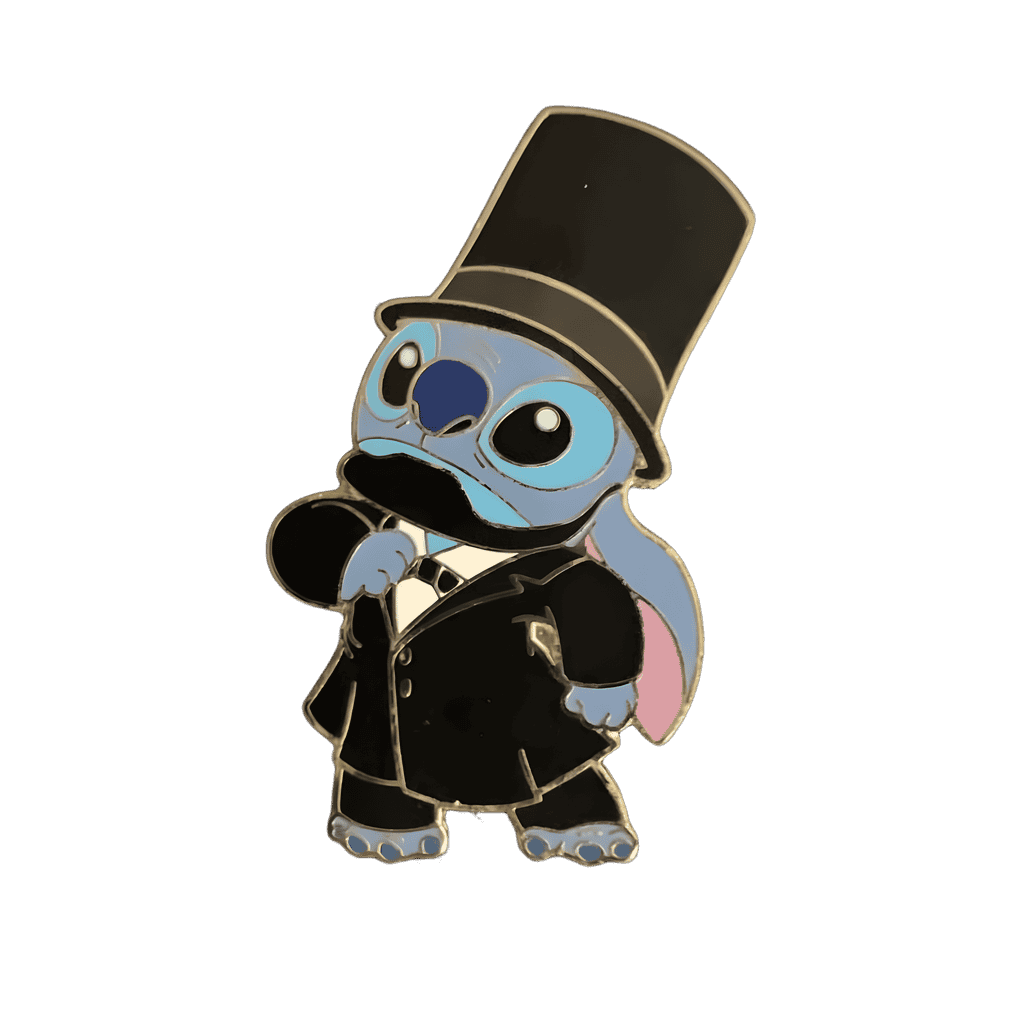 Stitch as Abraham Lincoln Disney pin