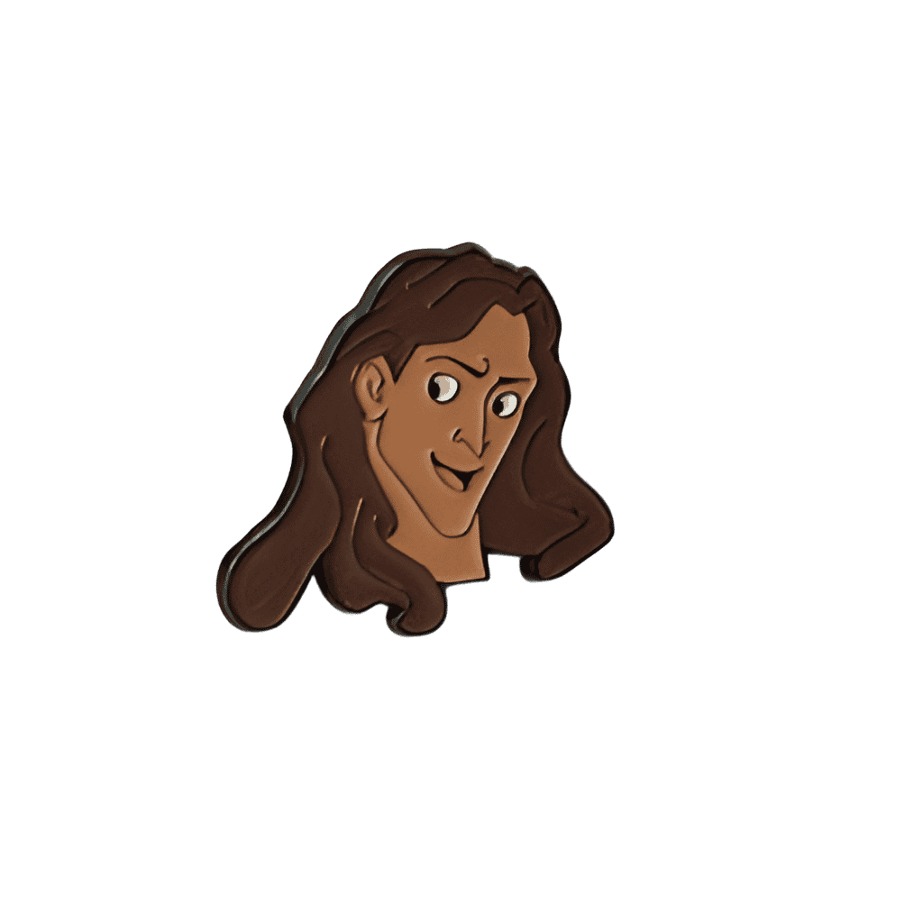 Adult Tarzan (Black) Disney pin
