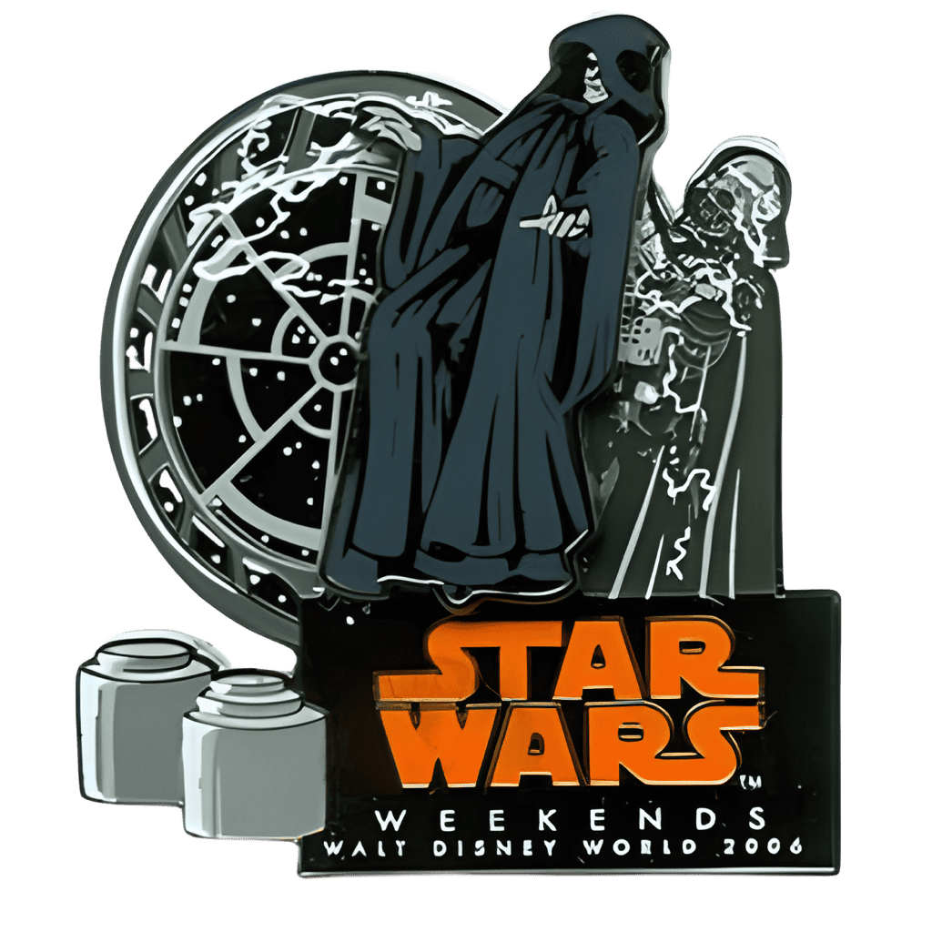 Emperor Palpatine vs. Darth Vader Disney pin