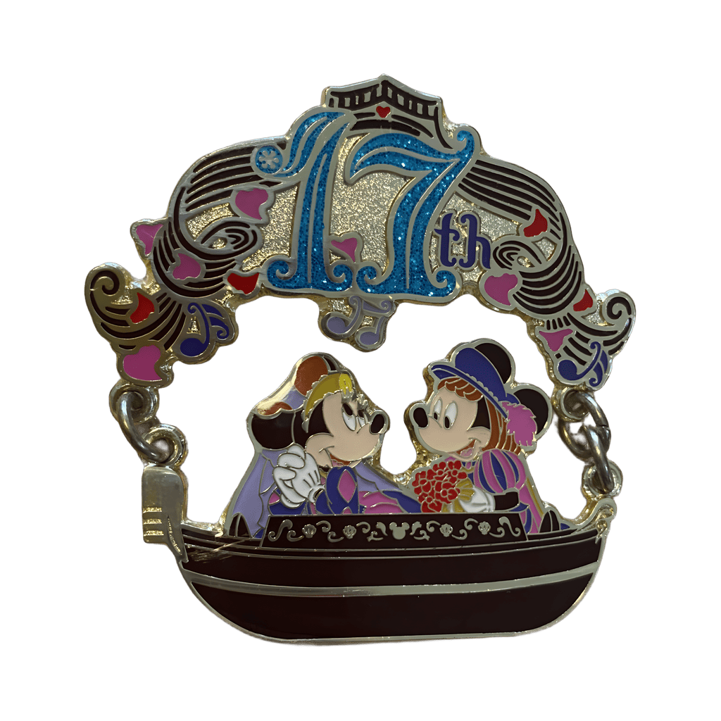 17th Anniversary Disney pin