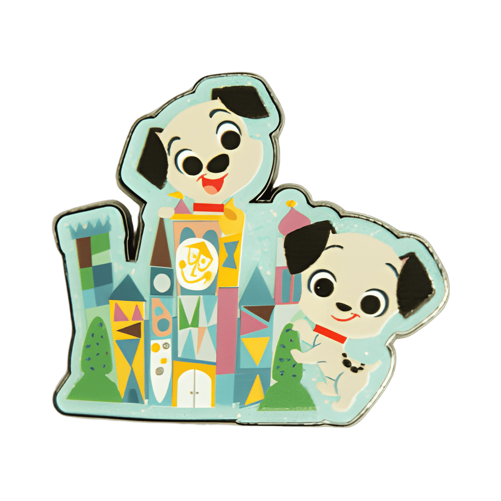 101 Dalmatians & it’s a small world Disney pin