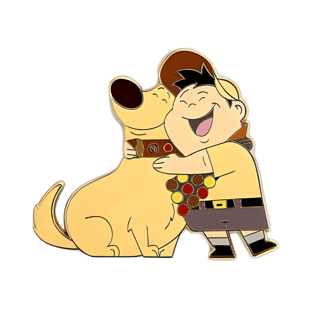 Dug and Russell Disney pin