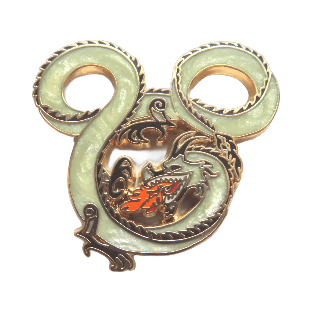 White Disney pin